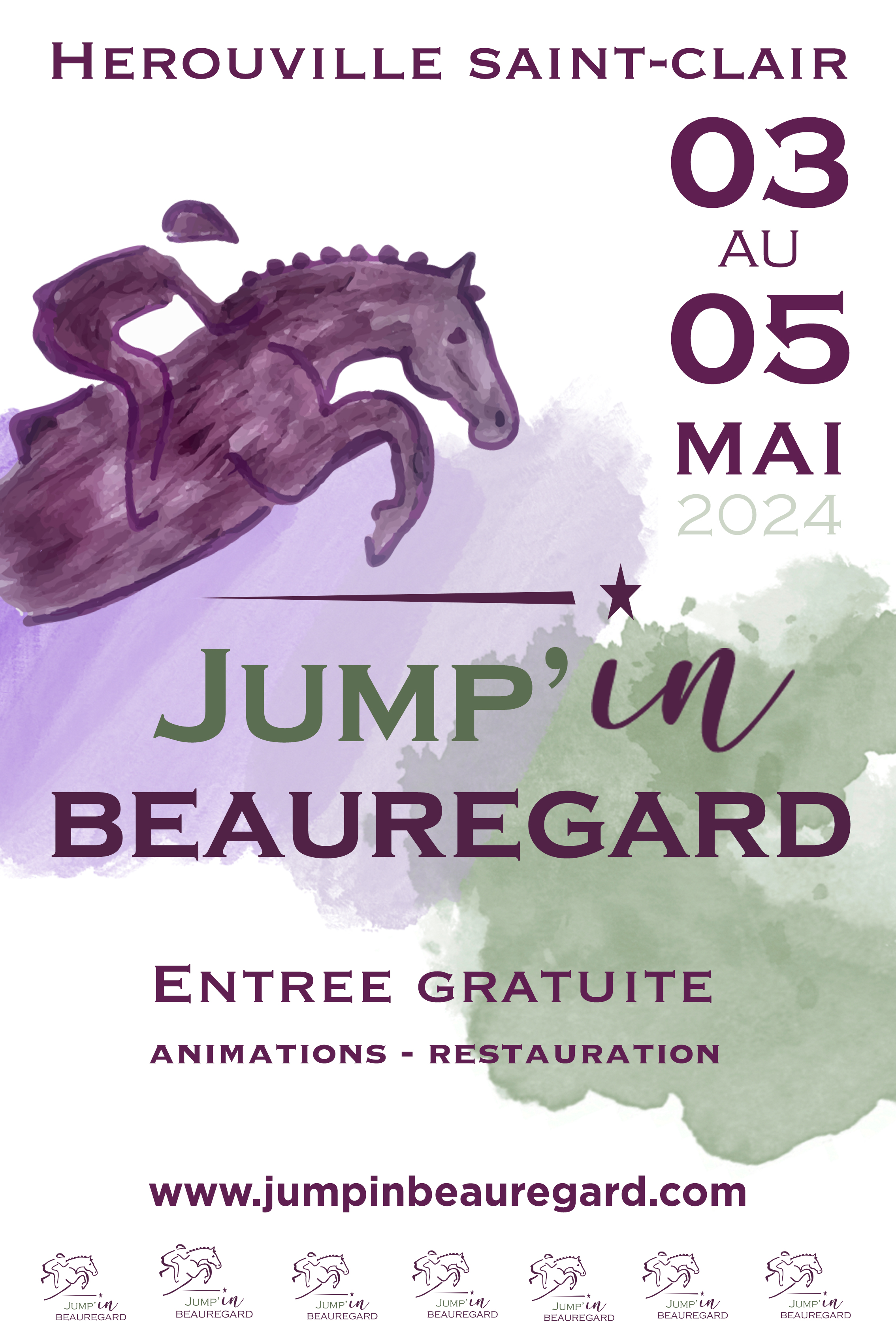 Jump'in Beauregard du 3 au 5 mai 2024